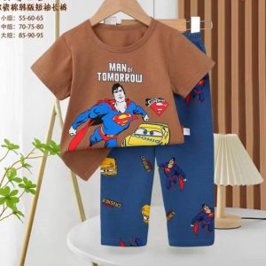Пижама для мальчиков с коротким рукавом (3шт в упаковке)