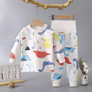Пижама для малышей с длинным рукавом (4шт в упаковке)